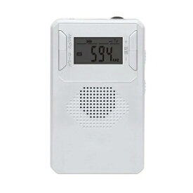 【ラジオ】STAYER 充電式AM/FMラジオ S-BPRD-WH ホワイト【545】