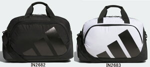 【送料込み(一部地域除く)】【ゴルフアクセサリー】adidas(アディダス)シューズポケット付き ボールドロゴダッフルバッグ IKC87【750】