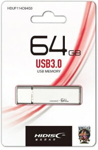 y[J[hzHIDISC(nCfBXN)USB 3.0 tbVhCu 64GB  Lbv HDUF114C64G3y545z