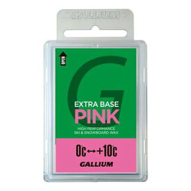 【スノーチューンナップ用品】GALLIUM(ガリウム)EXTRA BASE PINK(ベースワックス)100g SW2076【750】