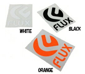 【スノーステッカー】FLUX(フラックス)ICON DIECUT STICKER S(カッティングタイプ)SIZE:W60×H83mm【750】