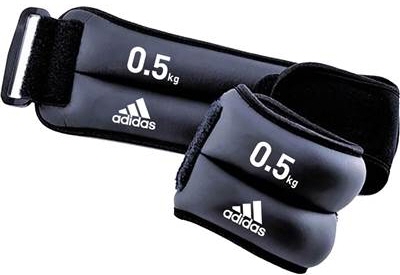 手首と足首を鍛える トレーニング用品 早割クーポン ADIDAS アディダス 0.5kg×2個 750 アンクルリストウエイト 上等 ADWT12227