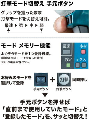 18V(6.0Ah)充電式インパクトドライバマキタTD171DGXAR【460】