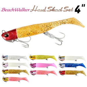 �y�ނ�zDUO Beach Walker Haul Shad Set 4inch 35g�y510�z