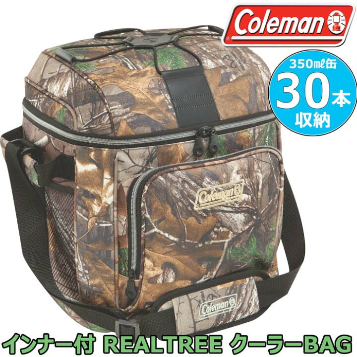 楽天市場】☆Coleman Realtree 多機能 クーラーバッグ 30缶収納 