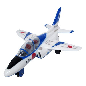 自衛隊 プルプラ ブルーインパルス T-4 箱入り スタンド付 自衛隊グッズ 自衛隊玩具 航空自衛隊