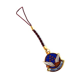 自衛隊グッズ 自衛隊ストラップ 航空自衛隊 ストラップ ブルーインパルス エンブレム