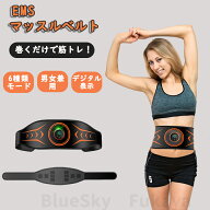EMS腹筋ベルト 腹筋トレーニング 腹筋器具 フィットネスマシン EMS 腹筋ベルト ジェル不要 効果 強力モー…
