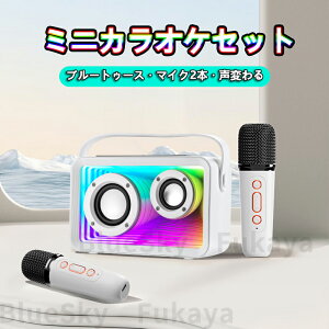 JIPZbg ~jJI }CN2{ Bluetooth ƒp }CNXs[J[ CX }CN karaoke }CN LEDCgt Xs[J[   K ƒJIP Android/iPhoneɑΉ
