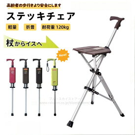 【期間限定15%OFF→11883円】杖 自立式 ステッキ チェアー ステッキチェア 折りたたみ杖 杖 折りたたみ 椅子付き杖 歩行補助器具 ワンタッチ 座れる杖 男性用 高齢者 椅子になる杖 介護用品 椅子付き折りたたみ 介護 杖 女性用 アウトドア 釣り ゴルフ 行列 2WAY