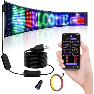 LEDJ[TC XN[bZ[W{[h LEDplJ[TCfBXvC Bluetooth AvRg[ ܂肽ݎ tLVu Avt 16 * 64sNZ ƒp ԗp Xܗp Lp