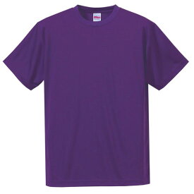Tシャツ メンズ レディース 半袖 無地 パープル 紫 大きいサイズ ドライ 速乾 tシャツ トップス シャツ ユニセックス 男 女 カジュアル UVカット ジュニア ブランド ポリエステル100% スポーツ おしゃれ かっこいい ストリート 兼用 カラー 色 丈夫 吸汗