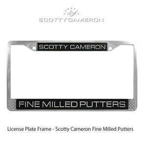 �X�R�b�e�B�L�������� ���C�Z���X �v���[�g �t���[�� �yScotty Cameron - License Plate Frame�z