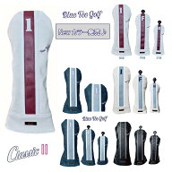 【在庫限りセール】 BLUE TEE GOLF California 【ワンストライプ - Classic】キャットハンド ヘッドカバ…