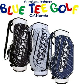 BLUE TEE GOLF California 【ボーダー柄キャディーバッグ】 CB-026 ブルーティーゴルフ カート　バッグ