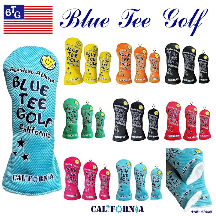 楽天市場】☆BLUE TEE GOLF California 【メッシュ スマイル  