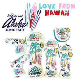 最新モデル BLUE TEE GOLF California 【ラブ フロム ハワイ Love From Hawaii】 キャットハンド ヘッドカバー各種 ☆ブルーティーゴルフ