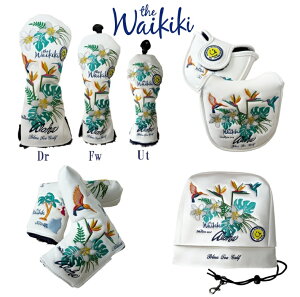 ��BLUE TEE GOLF California �yThe Waikiki �U�@���C�L�L�z �w�b�h�J�o�[ DR FW UT PT IRON�p �u���[�e�B�[�S���t �h���C�o�[ �t�F�A�E�F�C ���[�e�B���e�B