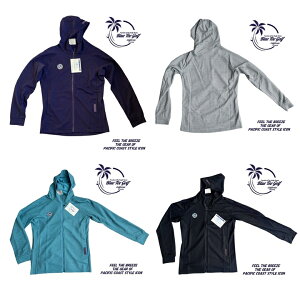 ★BLUE TEE GOLF California 【ジップアップ メッシュパーカー】 速乾・吸水・高通気 ウェア アウター ブルーティーゴルフ【Tokyo 新橋】