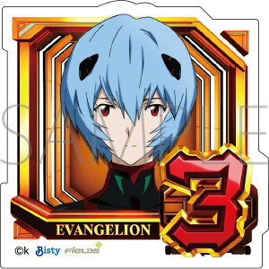 エヴァンゲリオン ダイカットステッカー/通常図柄(3・アヤナミレイ(仮称))、ぱちんこシン・エヴァンゲリオン