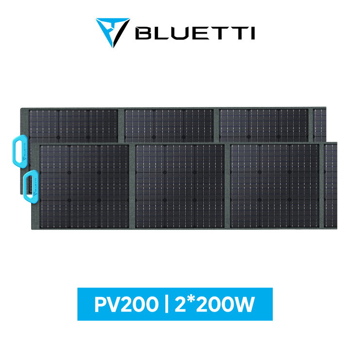 楽天市場】BLUETTI ソーラーパネル 200W 20V 蓄電池 充電 バッテリー 