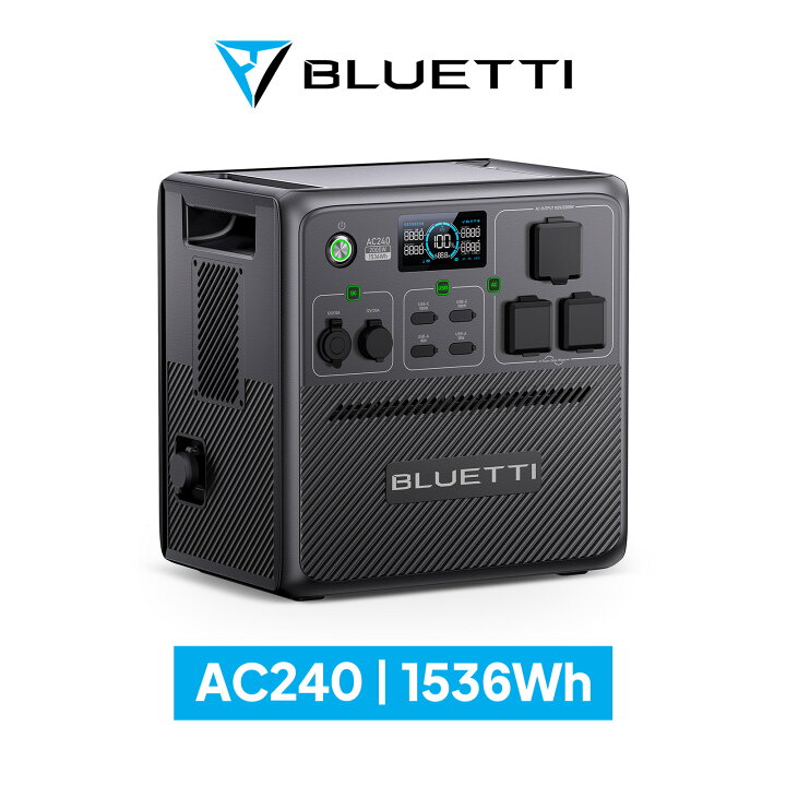 楽天市場】【クーポン利用で159,800円】BLUETTI ポータブル電源 AC240 