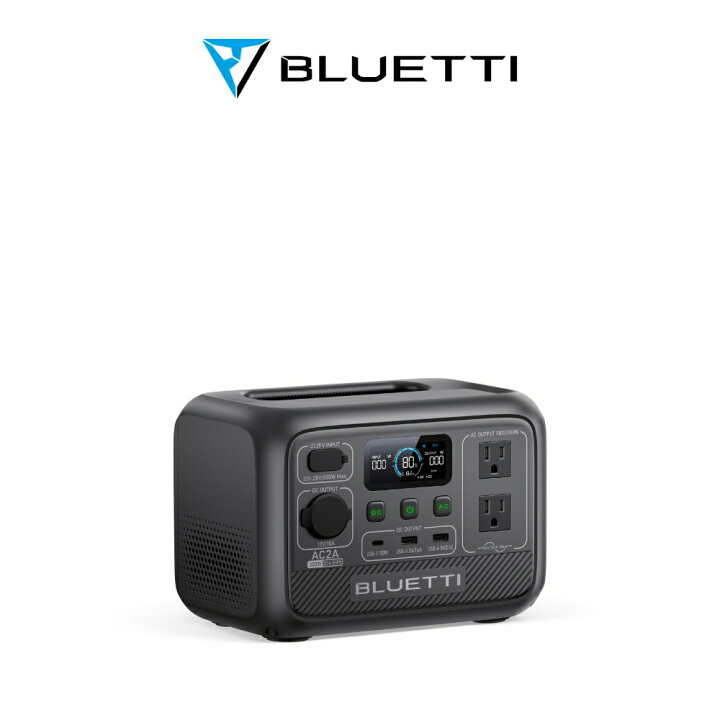 楽天市場】BLUETTI ポータブル電源 AC2A 204Wh/300W 小型軽量 家庭用 