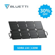 【クーポン利用で31,640円8/13から】BLUETTI ソーラーパネル 130W ソーラー充電器 太陽光発電 太陽光パネ…