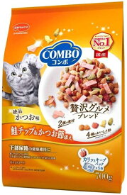 【日本ペット】コンボ　キャット　かつお味・鮭チップ・かつおぶし添え　700g