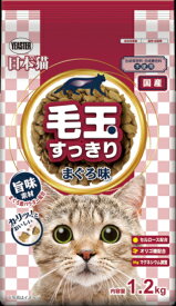 【イースター】日本猫　毛玉すっきり　まぐろ味　1．2kgx6個（ケース販売）