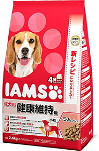 【マースジャパン】アイムス 成犬用 健康維持用 ラム&ライス 小粒 2.6kgx4個(ケース販売)
