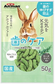 【ドギーマンハヤシ】ウサギの牧草スナック　ハーブの香り　50g