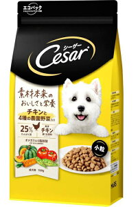【マースジャパン】シーザードライ 成犬用 チキンと4種の農園野菜入り 小粒 700gx12個(ケース販売)