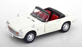 【国内在庫品】WHITEBOX 1/24 ホンダ S800 1966 ホワイト RHD Honda S800 ミニカー