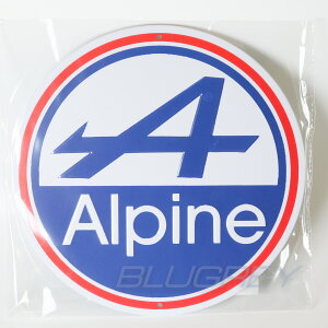 ���^���T�C�� 20cm �A���s�[�k ALPINE ���^���v���[�g METAL SIGN �K���[�W �C���e���A �y�����݌ɕi�z