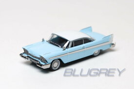 ブレキナ 1/87 プリマス フューリー ライトブルー BREKINA Plymouth Fury ミニカー HOスケール