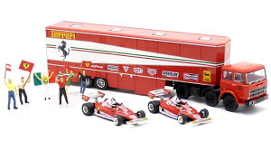 y݌ɕizuLi 1/87 tBAbg 691 gX|[^[ + tF[ F1 312 T2 2 + tBMA6 Zbg BREKINA Ferrari Figures ~jJ[ HOXP[
