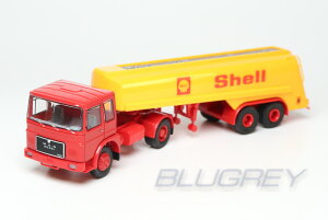 �u���L�i 1/87 �}�� F7 �^���N���[���[ �V�F�� 1968 Brekina MAN F7 Tank-SZ Shell HO�X�P�[�� �y�����݌ɕi�z
