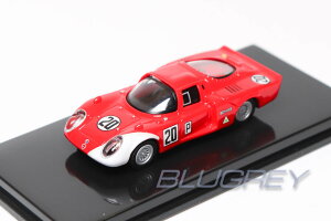 y݌ɕizRICKO 1/87 At@I 33.2 fCgi24H 1968 #20 ALFA ROMEO DAYTONA U.SCHUTZ - N.VACCARELLA