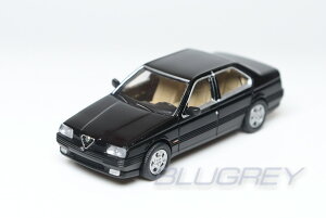 【国内在庫品】PCX87 1/87 アルファロメオ 164 ブラック Alfa Romeo 164 ミニカー ブレキナ HOスケール
