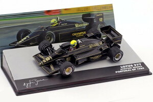 y݌ɕizA^ 1/43 [^X m[ F1 97T 1985 |gKGP ACg Zi LOTUS RENAULT 97T AYRTON SENA ALTAYA