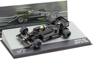 y݌ɕizA^ 1/43 [^X m[ F1 98T 1986 uWGP ACg Zi LOTUS RENAULT 98T AYRTON SENA ALTAYA