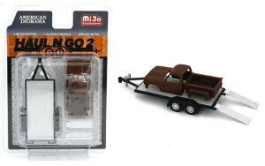y݌ɕizAJ WI} 1/64 tBMA nE Ah S[ Zbg2 American Diorama Figures Haul N Go Set 2 Mijo AD-38378MJ