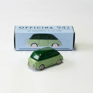 OFFICINA-942 1/76 FIAT 600 MULTIPLA 1956 �I�t�B�`�[�i 942 �t�B�A�b�g 600 �����e�B�v�� ���C�g�O���[��/�O���[�� ��ART1009C �y�����݌ɕi�z