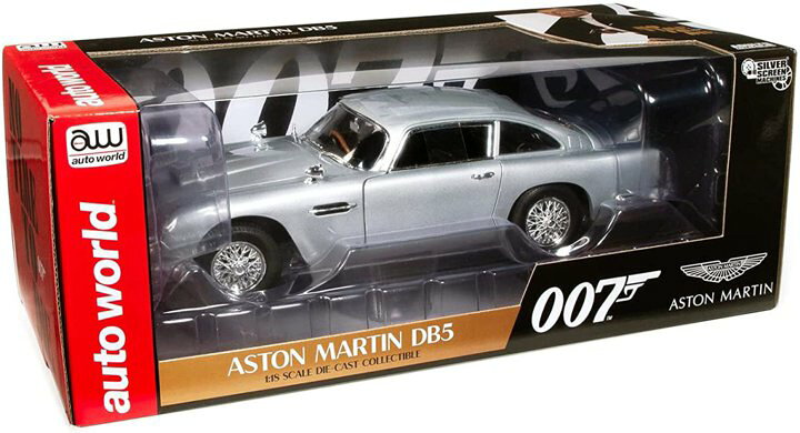 楽天市場】【国内在庫品】Auto World 1/18 アストンマーチン DB5 007 