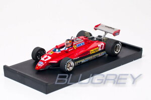 y݌ɕizu 1/43 tF[ F1 126C2 W Bk[u tBMAt 1982 T}mGP BRUMM FERRARI GILLES VILLENEUVE