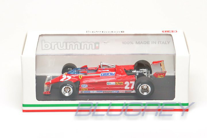楽天市場】【国内在庫品】ブルム 1/43 フェラーリ 126CK ジル 