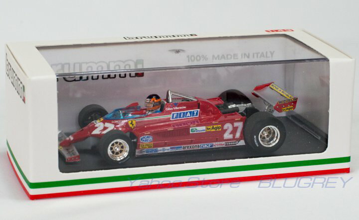 楽天市場】【国内在庫品】ブルム 1/43 フェラーリ 126CK ジル 