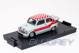 ブルム 1/43 フィアット アバルト 1000 ベルリーナ 1968 アバルト70周年記念 BRUMM FIAT ABARTH 1000 BERLINA UFFICIALE ROSSA