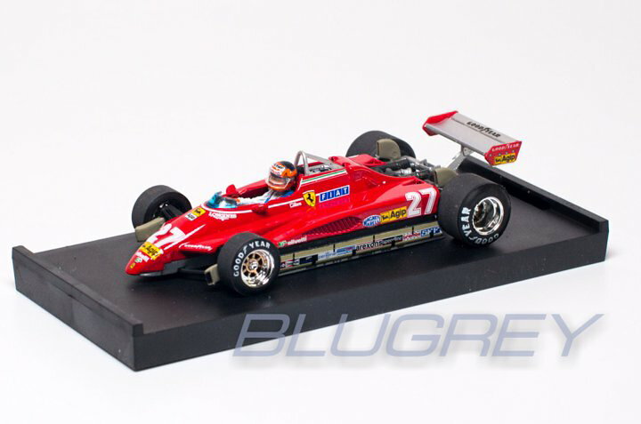 楽天市場】ブルム 1/43 フェラーリ F1 126C2 ジル ヴィルヌーブ 